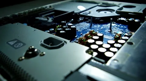 Inside of a Computer Stock Footage 41480455