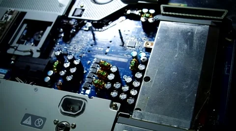 Inside of a Computer Stock Footage 41481197