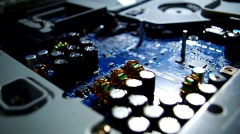 Inside of a Computer Stock Footage 41481696