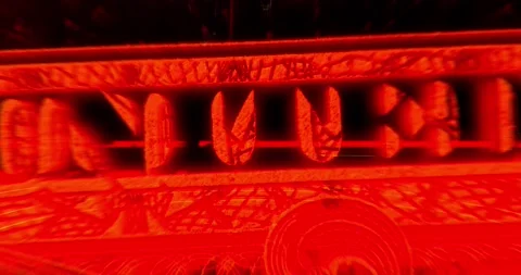 Inside Cryptocurrencies. Digital Dollar Bills Background. Stock Footage 151924568