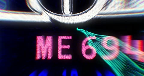 Inside Cryptocurrencies. Digital Dollar Bills Background. Stock Footage 155513358