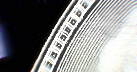 Inside Cryptocurrencies. Digital Dollar Bills Background. Stock Footage 155513498