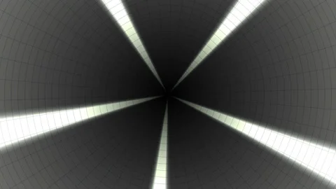 Inside a Deep Hole Tunnel Around Stock Footage 143892598
