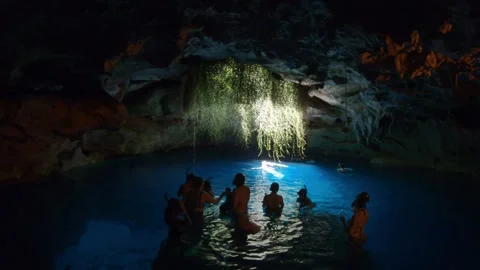 Inside Devils Den Spring 스톡 동영상 172335777