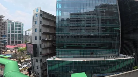 Inside Dhaka Metro Rail During Station Arrival Stock Footage 341861401