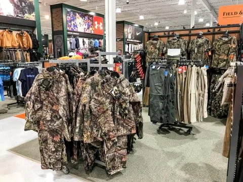 Inside Dick's Sporting Goods Stock Photos