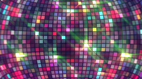 Inside DiscoBall Video stock 91574486