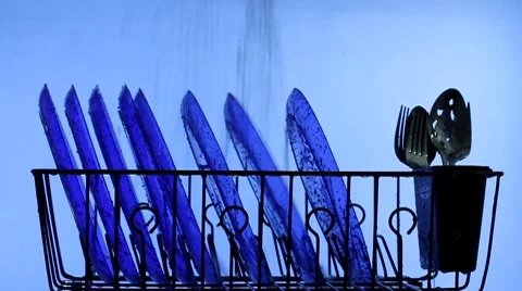 Inside a dishwasher 스톡 동영상 8622482