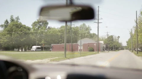 Inside driving point of view Stock-Footage 50721624