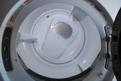 Inside of a dryer Stock Photos