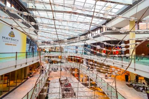 Inside the Dubai Mall Stock Photos