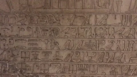 Inside the egyptian museum Video stock 157822631