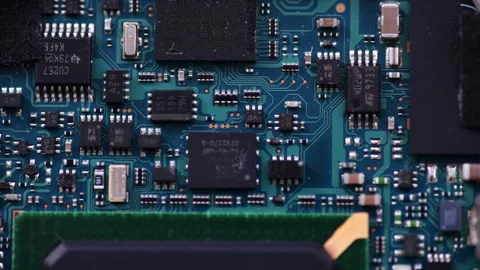 The inside of a electronic device. Stock Footage 250466731