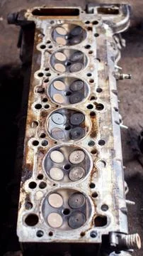 Inside the engine Foto stock