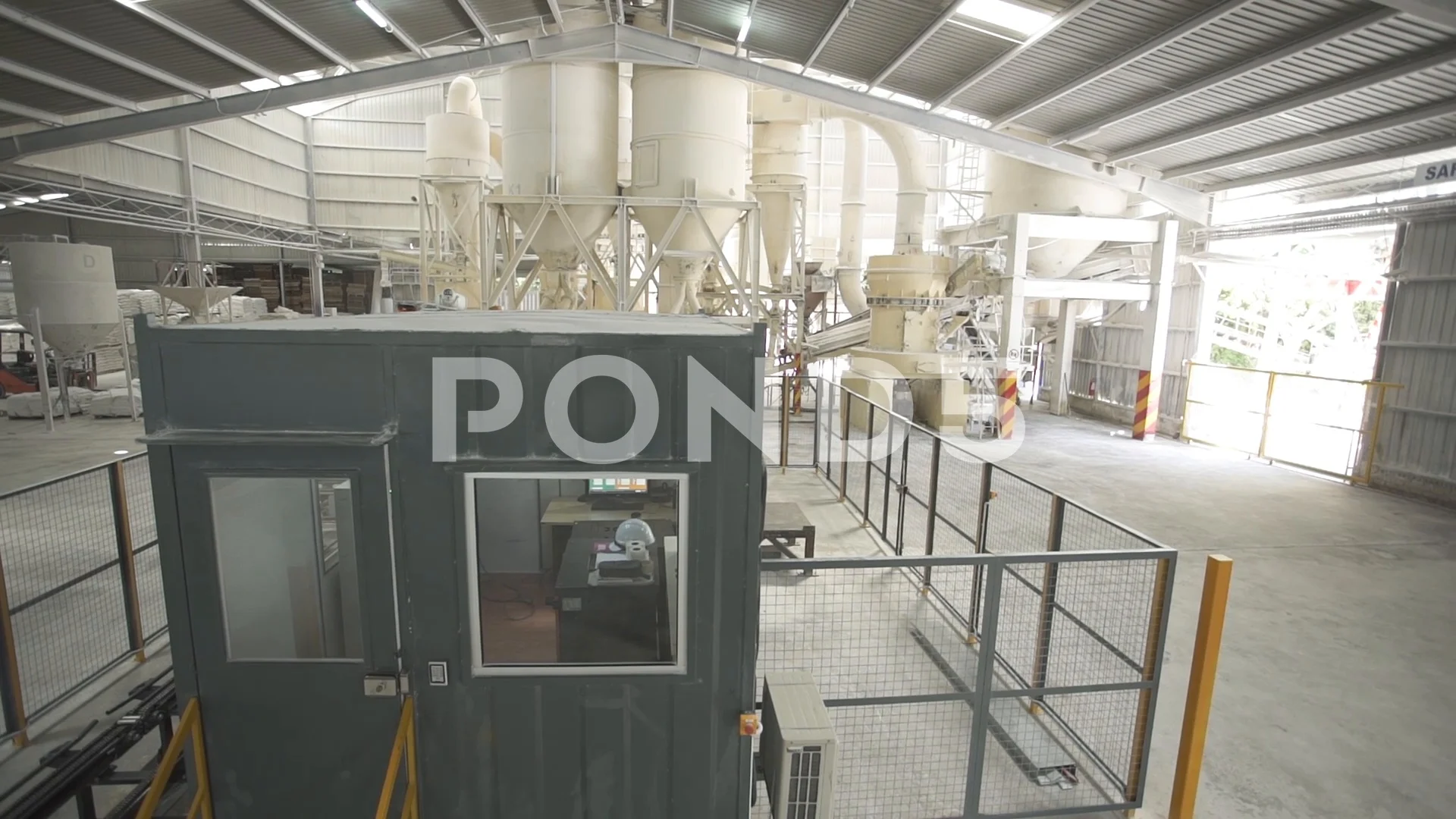 Inside Of The Factory In Ipoh With Tanks Stock Video Pond5
