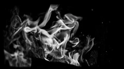 Inside the fireplace, the firewood burning process close up, winter season, m Fotos Stock