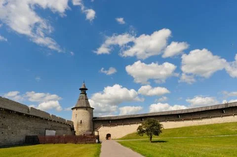 Inside the fortress Stock Photos