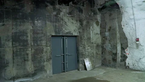 Inside the global seed vault Door inside Global Seed Vault Svalbard Longyearbyen Video stock 212169010