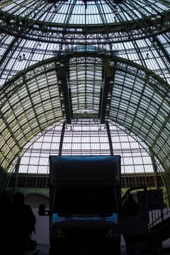 Inside the Grand Palais Stock Photos