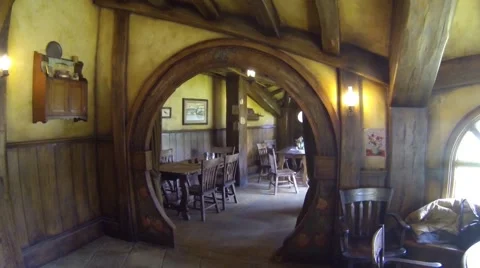 Inside the green dragon inn Vídeos de archivo 48221889