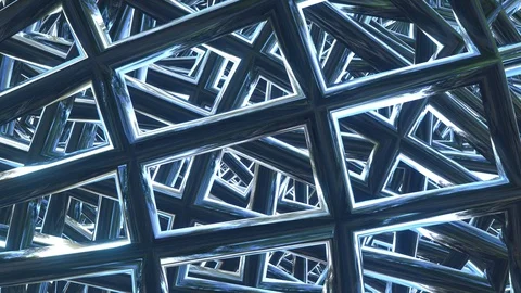Inside the grid. Stock Footage 127955009