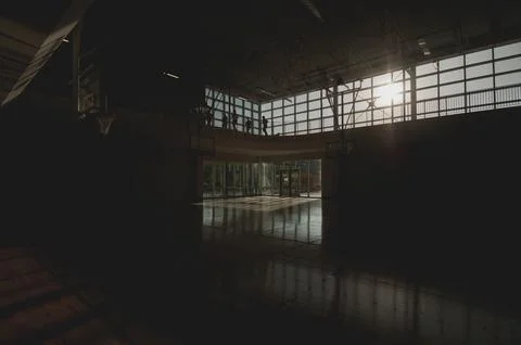 Inside of a gymnasium Stock Photos
