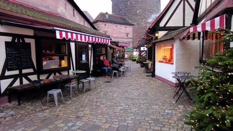 Inside Handworker, Nuremberg Video stock 195295691