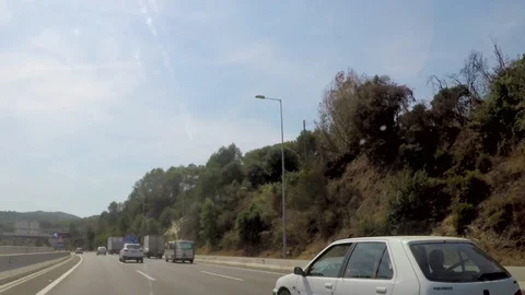 From Inside The Highway 스톡 동영상 87905077