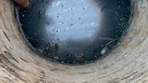 Inside the Historic Othman Well Stock Footage 339207079