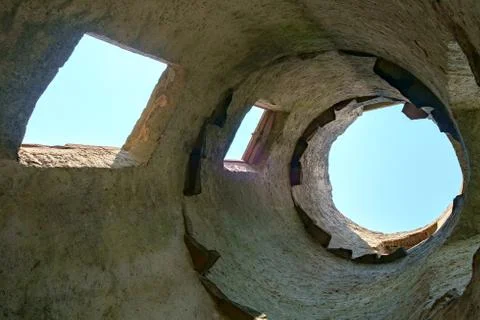 Inside Hollow Tower Foto stock