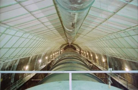 Inside The Hoover Dam Stock Photos