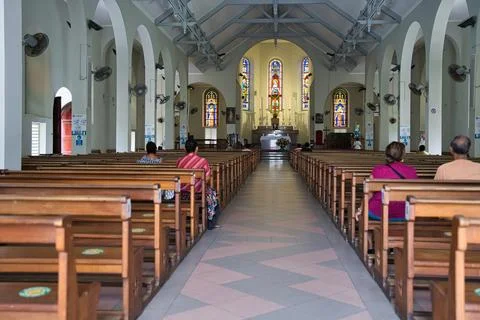 Inside the immaculate comnception 2 Stock Photos