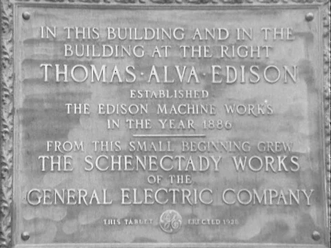 Inside an industrial complex of the General Electric Company in 1960s, it's Stock Footage 75415821