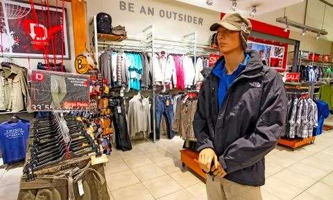 Inside Interior of a Camping Store Photos