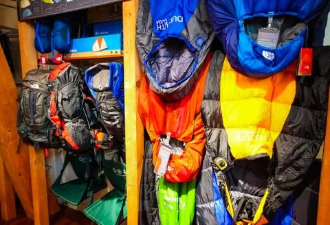 Inside Interior of a Camping Store Photos