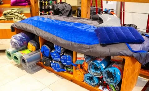 Inside Interior of a Camping Store Photos