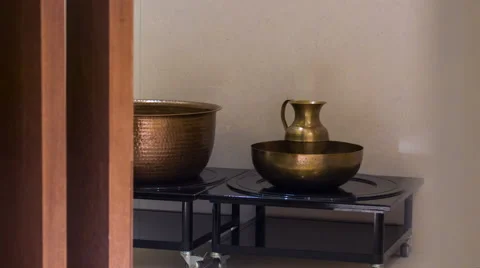 Inside the interior in the Spa Stock Footage 48523246