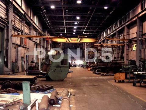 Inside iron ore mine Stock Photos