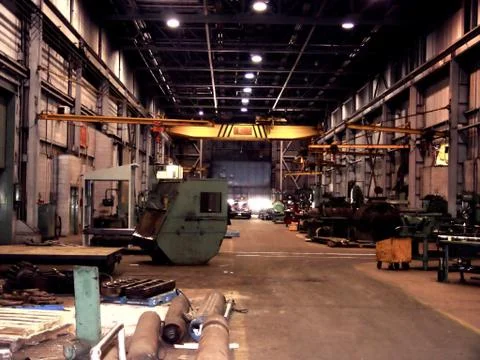 Inside iron ore mine Stock Photos