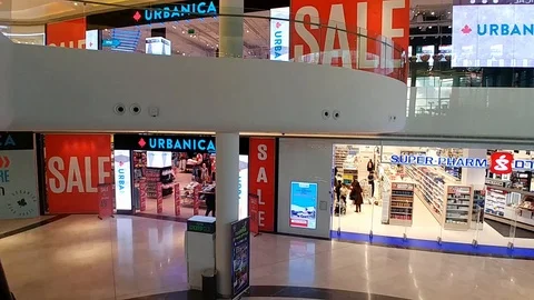 Inside Iryamim mall Stock Footage 101440815
