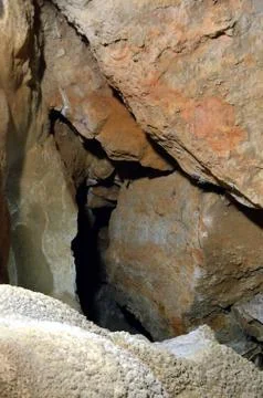 Inside the Ispingoli Cave karst in Sardinia Italy Stock-Fotos