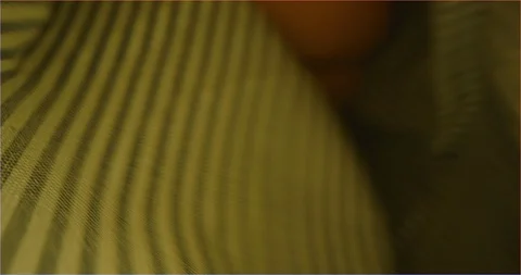 Inside of jacket sleeve Stock Footage 126259308