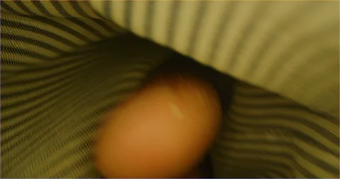 Inside of jacket sleeve Vídeo Stock 126259315