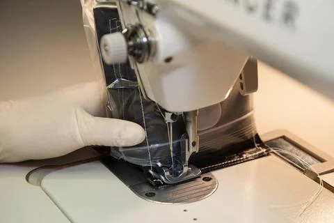 Inside a laboratory in the Space Station Processing Facility at NASAs Ken.. Stock Photos