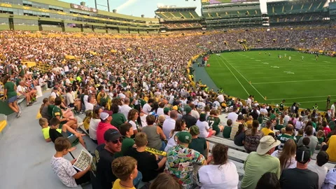 Inside Lambeau Field Vídeo Stock 252149776