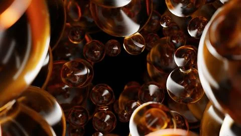 Inside Liquid Bubble 03 Stock Photos