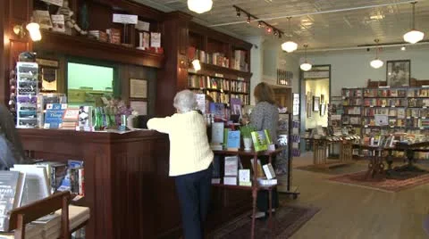 Inside a local Mercantile (1 of 2) Video stock 10775312