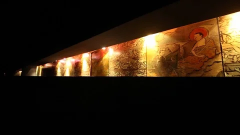 Inside Louvre Abu Dhabi Museum Stock-Footage 128932852