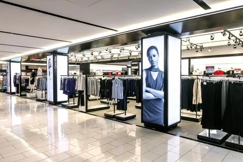 Inside Macy's Foto stock