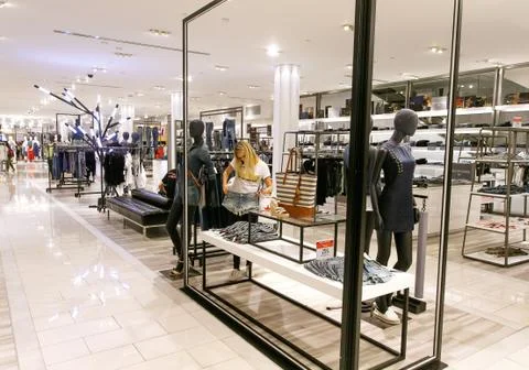 Inside Macy's Stock Photos